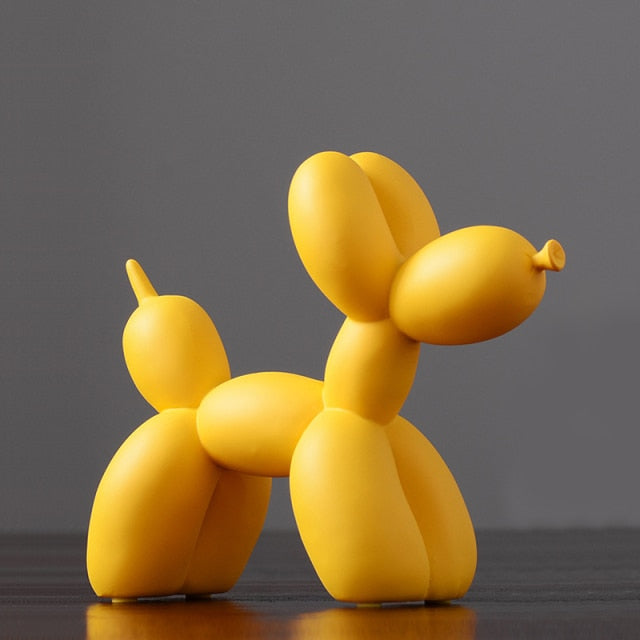 Balloon Dog Figurines, 9"x 7"