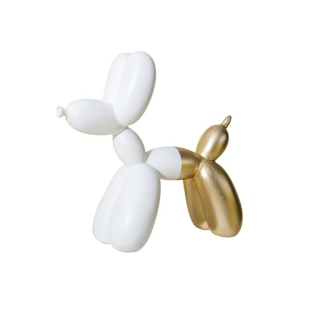 Pearl Balloon Dog Statue Collectible Figurines