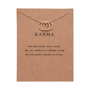 Karma Charm Necklace - Oneposh