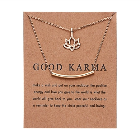 Good Karma Charm Necklace - Oneposh