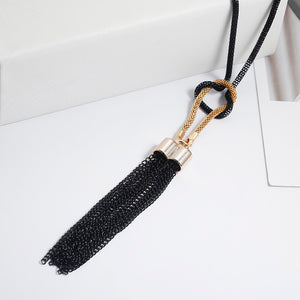 Female Tassel Pendant Necklace - Oneposh