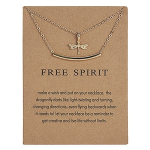 Free Spirit Charm Necklace - Oneposh