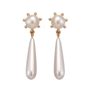 Marcella Pearl Earrings - Oneposh