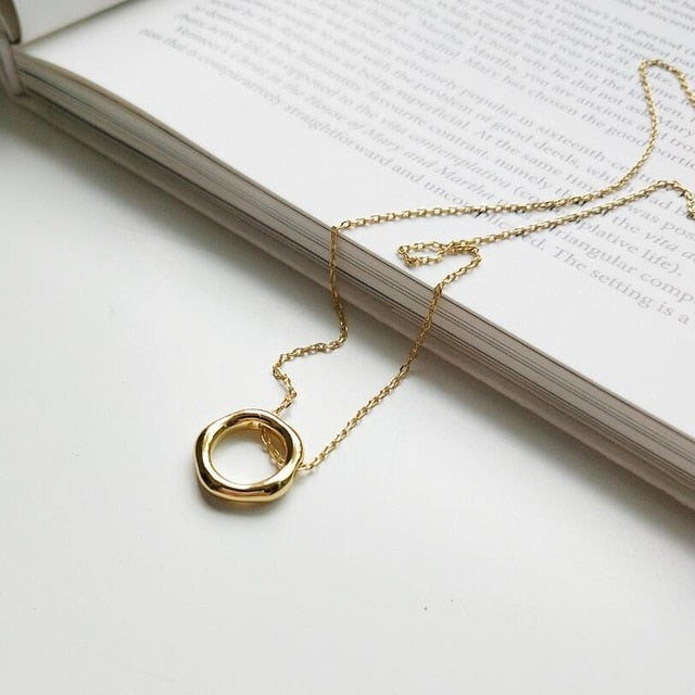 Audrey 925 Sterling Sliver Necklace - Oneposh