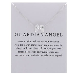 Guardian Angel Pendant Necklace - Oneposh